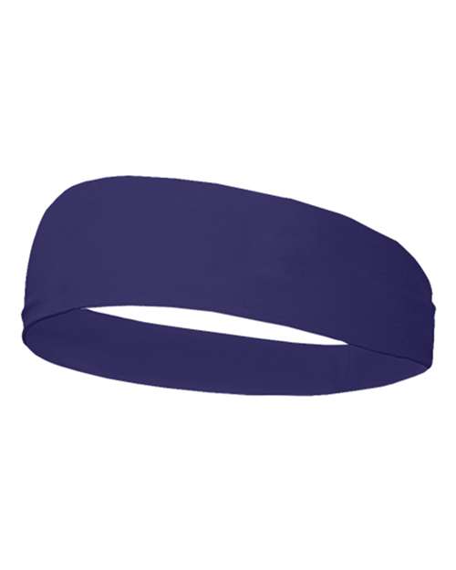 Badger Wide Headband - Purple