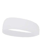 Badger Wide Headband - White