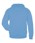 Badger Youth Performance Fleece Hooded Sweatshirt - Columbia Blue