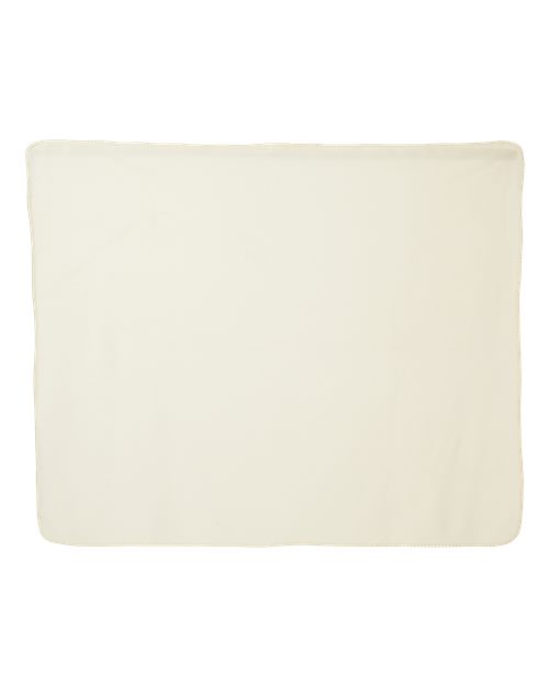 Alpine Fleece Fleece Throw Blanket - Cream