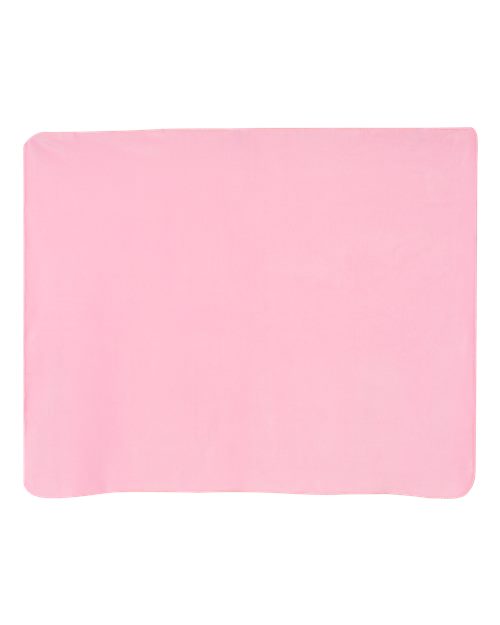 Alpine Fleece Fleece Throw Blanket - Pink