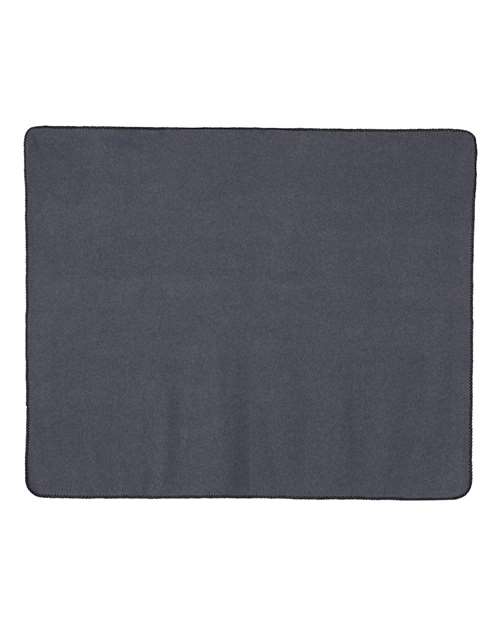 Alpine Fleece Fleece Throw Blanket - Charcoal