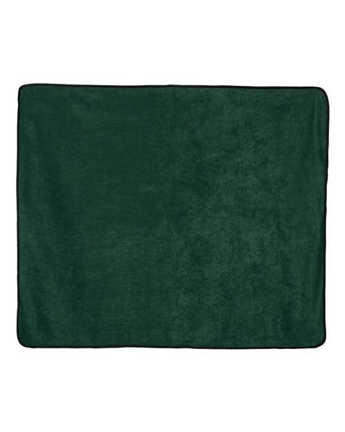 Alpine Fleece Polyester/Nylon Picnic Blanket - Forest