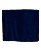 Alpine Fleece Polyester/Nylon Picnic Blanket - Navy