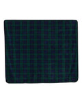 Alpine Fleece Polyester/Nylon Patterned Picnic Blanket - Blackwatch