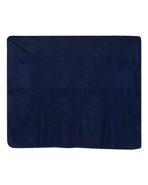 Alpine Fleece Value Blanket - Navy