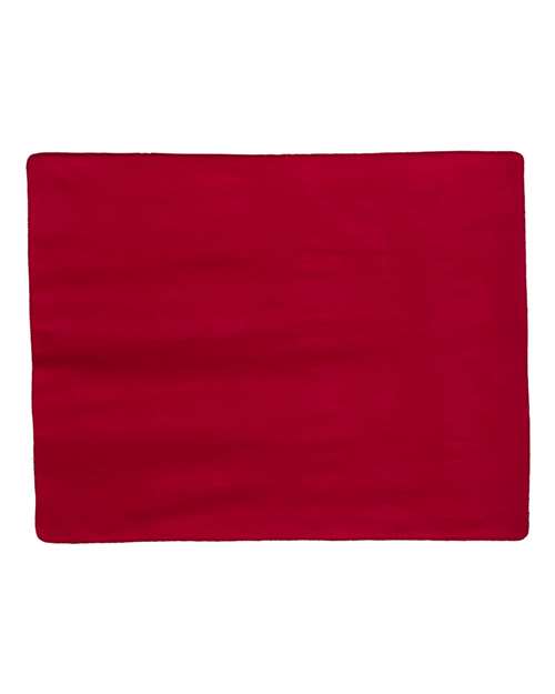 Alpine Fleece Value Blanket - Red