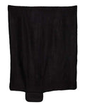Alpine Fleece Roll Up Blanket - Black