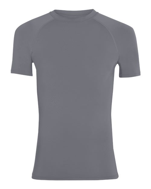 Augusta Sportswear Youth Hyperform Compression Raglan T-Shirt - Graphite