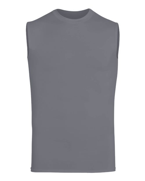 Augusta Sportswear Unisex Hyperform Sleeveless Compression Shirt - Graphite