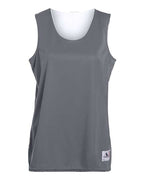 Augusta Sportswear Women's Reversible Wicking Tank Top - Graphite/ White