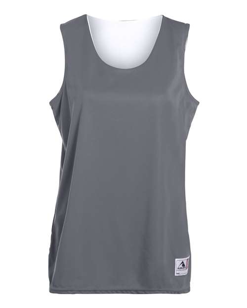 Augusta Sportswear Women's Reversible Wicking Tank Top - Graphite/ White