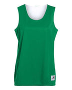 Augusta Sportswear Women's Reversible Wicking Tank Top - Kelly/ White