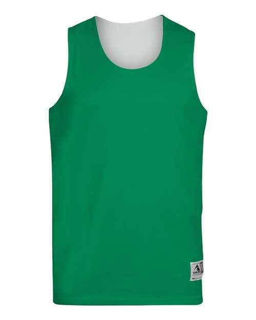 Augusta Sportswear Unisex Reversible Wicking Tank Top (Part 1 of 2) - Kelly/ White