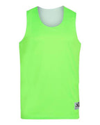 Augusta Sportswear Youth Reversible Wicking Tank Top - Lime/ White