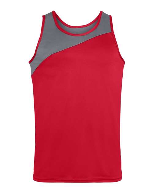 Augusta Sportswear Men's Accelerate Jersey - Red/ Graphite