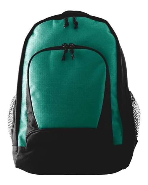 Augusta Sportswear Ripstop Backpack - Dark Green/ Black