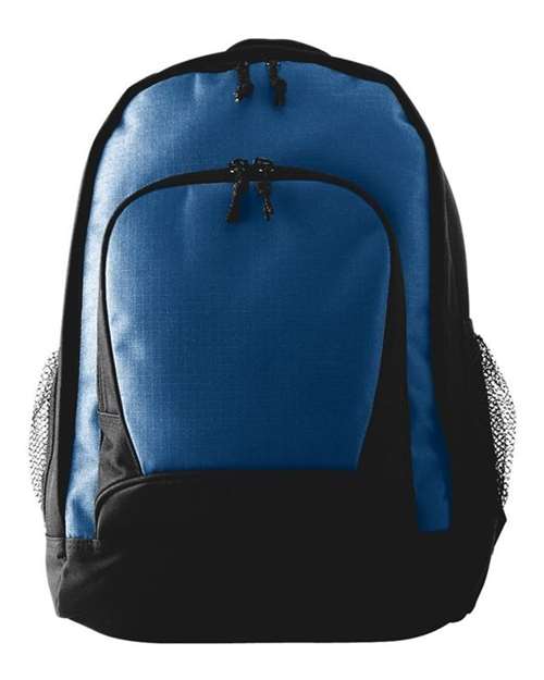Augusta Sportswear Ripstop Backpack - Navy/ Black