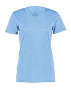 Augusta Sportswear Women's Nexgen Performance V-Neck T-Shirt (Part 1 of 2) - Columbia Blue