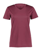 Augusta Sportswear Women's Nexgen Performance V-Neck T-Shirt (Part 1 of 2) - Maroon