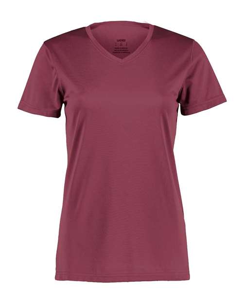 Augusta Sportswear Women's Nexgen Performance V-Neck T-Shirt (Part 1 of 2) - Maroon