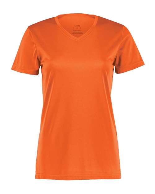 Augusta Sportswear Women's Nexgen Performance V-Neck T-Shirt (Part 1 of 2) - Orange