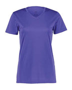 Augusta Sportswear Women's Nexgen Performance V-Neck T-Shirt (Part 1 of 2) - Purple