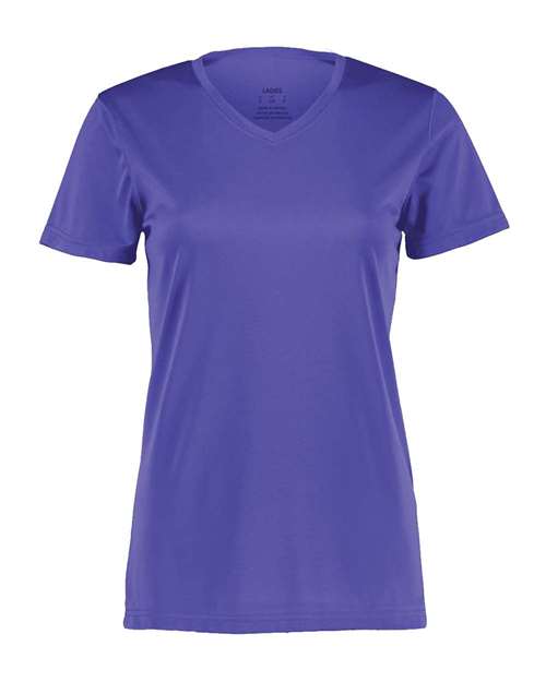 Augusta Sportswear Women's Nexgen Performance V-Neck T-Shirt (Part 1 of 2) - Purple