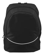 Augusta Sportswear Tri-Color Backpack - Black/ Black/ White