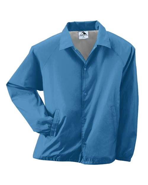 Augusta Sportswear Men's Coach's Jacket (Part 1 of 2) - Columbia Blue