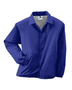Augusta Sportswear Men's Coach's Jacket (Part 1 of 2) - Purple
