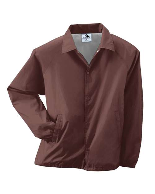 Augusta Sportswear Men's Coach's Jacket (Part 1 of 2) - Brown