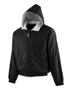 Augusta Sportswear Youth Hooded Taffeta Jacket - Black