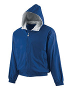 Augusta Sportswear Youth Hooded Taffeta Jacket - Royal