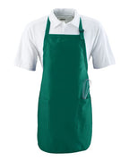 Augusta Sportswear Full Length Apron with Pockets - Dark Green