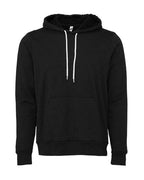 BELLA + CANVAS Unisex Sponge Fleece Hoodie Sweatshirt (Part 1 of 4) - Black Heather