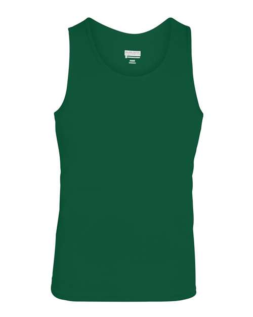 Augusta Sportswear Unisex Training Tank Top (Part 1 of 2) - Dark Green
