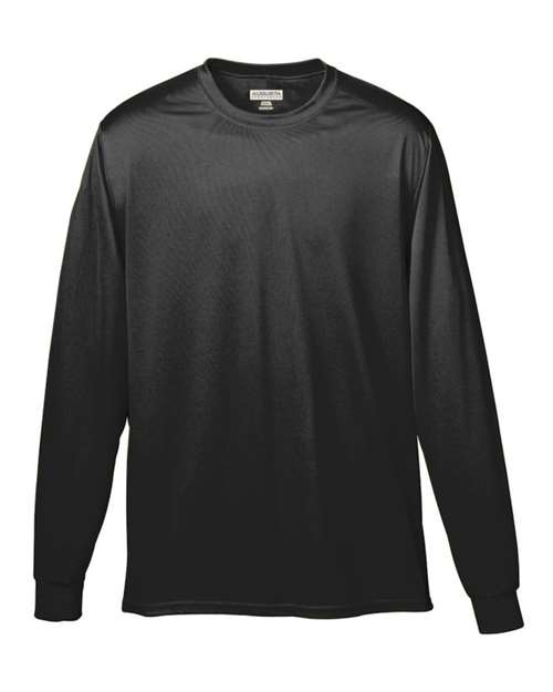 Augusta Sportswear Youth Nexgen Performance Long Sleeve T-Shirt - Black
