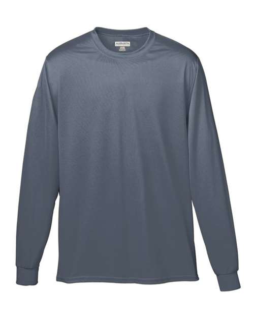 Augusta Sportswear Youth Nexgen Performance Long Sleeve T-Shirt - Graphite
