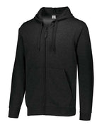 Augusta Sportswear Men's 60/40 Fleece Full-Zip Hooded Sweatshirt - Black