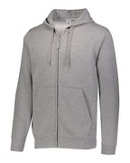 Augusta Sportswear Men's 60/40 Fleece Full-Zip Hooded Sweatshirt - Charcoal Heather