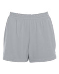 Augusta Sportswear Women's Trim Fit Jersey Shorts - Athletic Heather