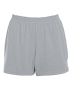Augusta Sportswear Women's Trim Fit Jersey Shorts - Athletic Heather