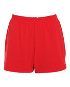 Augusta Sportswear Women's Trim Fit Jersey Shorts - Red