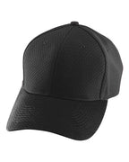 Augusta Sportswear Youth Athletic Mesh Cap - Black