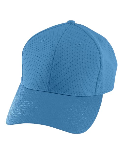 Augusta Sportswear Youth Athletic Mesh Cap - Columbia Blue