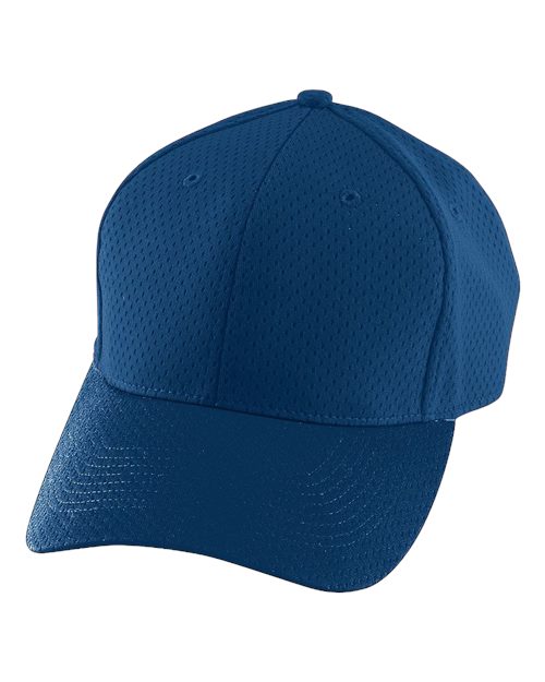 Augusta Sportswear Youth Athletic Mesh Cap - Navy