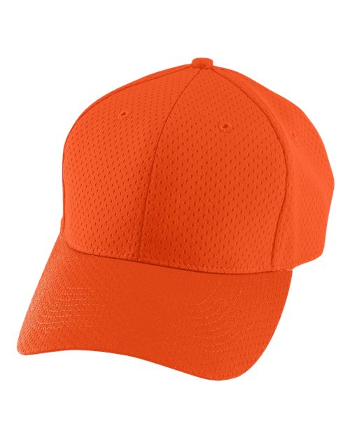 Augusta Sportswear Youth Athletic Mesh Cap - Orange