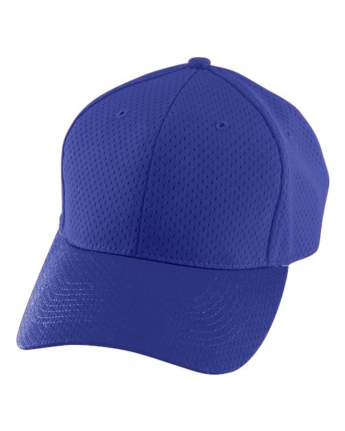 Augusta Sportswear Youth Athletic Mesh Cap - Purple