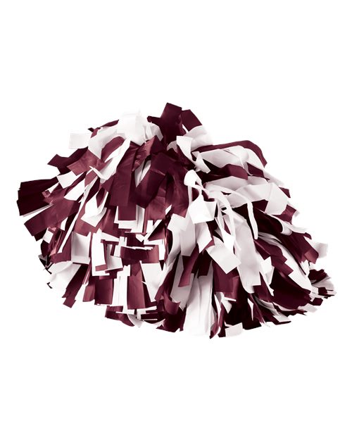 Augusta Sportswear Spirit Cheer Pom - Maroon/ White